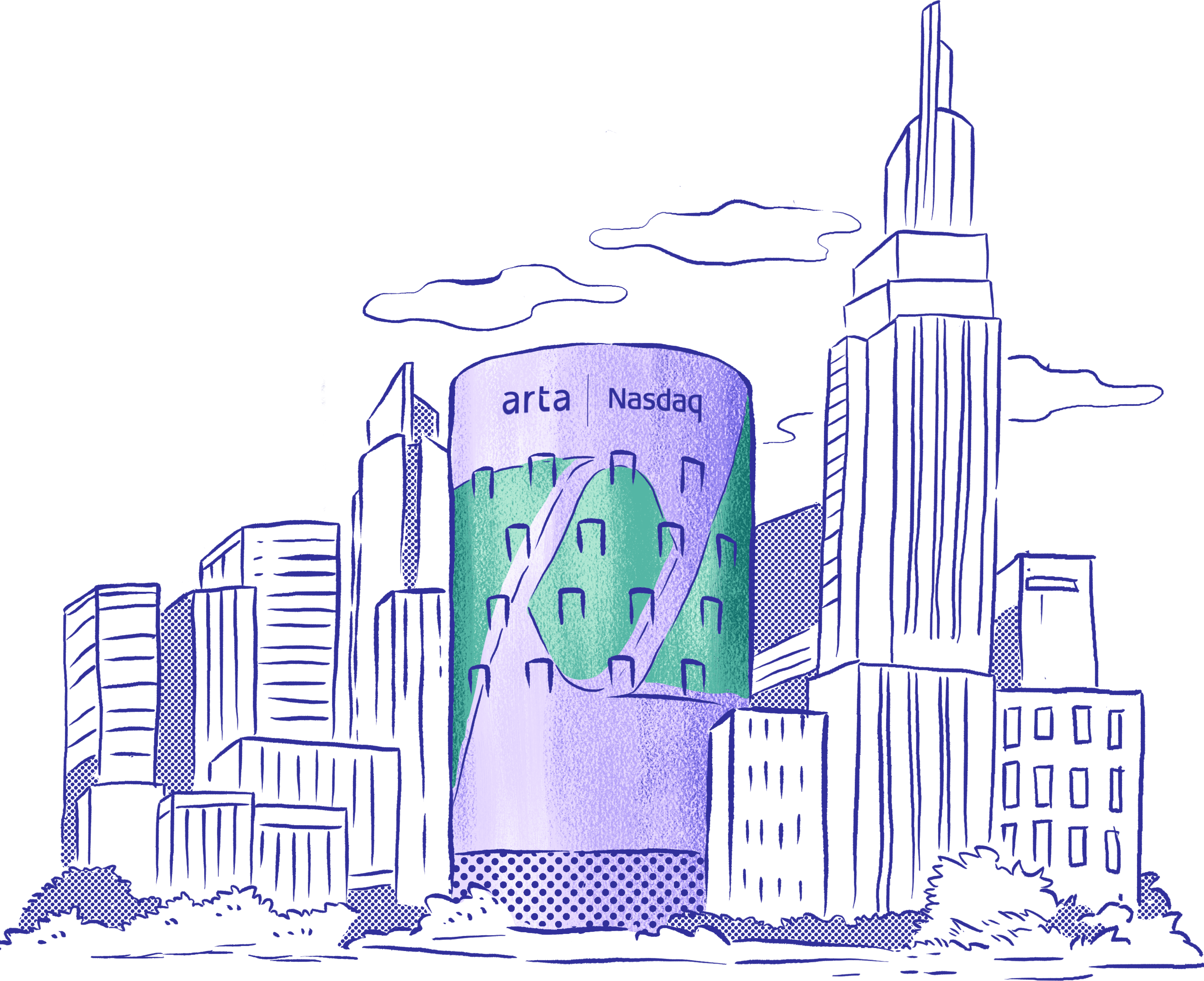 Arta & Nasdaq Building