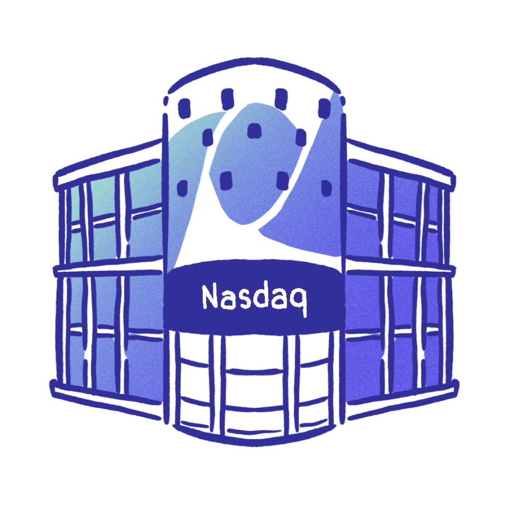 Nasdaq tower in Times Square