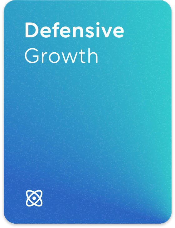 Colored card for Defensive Growth