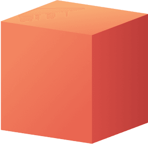 Orange cube