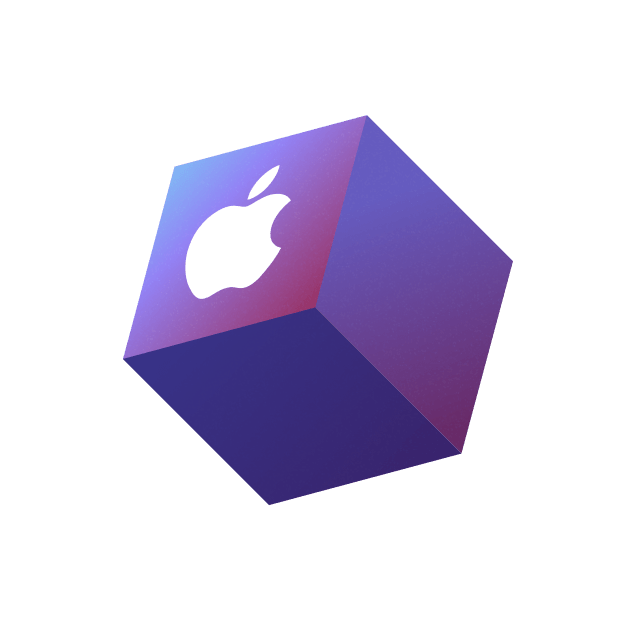 Apple cube